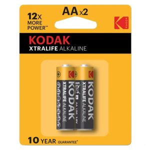 باتری قلمی آلکالاین کداک مدل Kodak Xtralife Alkaline پک 2 عددی