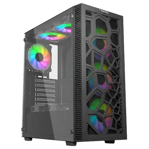 کیس کامپیوتر تویستد مایندز مدل Twisted Minds 03 Spider Black