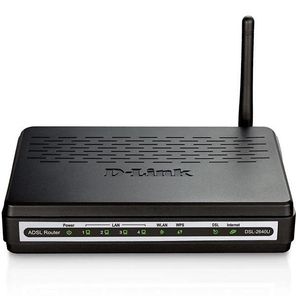 مودم روتر بی‌سیم دی-لینک مدل DSL-2640U/N (دست دوم)